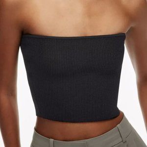 Babaton Sculpt Knit Cropped Tube Top